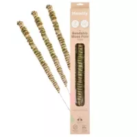 16" Bendable Moss Poles, 3pk