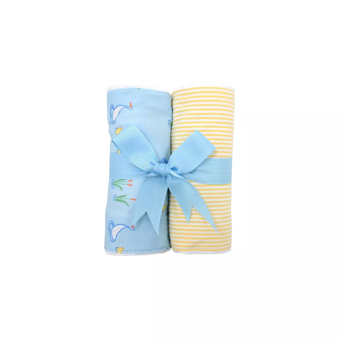 3 Marthas Duck Set of Two Fabric Burps