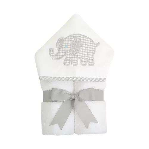 3 Marthas Elephant Everykid Towel – Gray