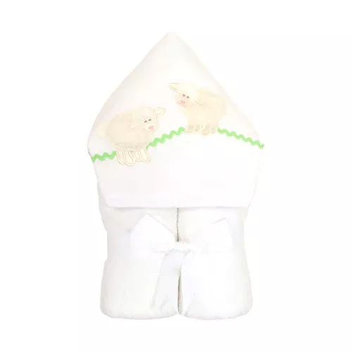 3 Marthas Lamb Everykid Towel – White
