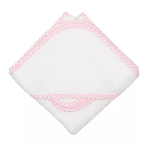 3 Marthas Small Check Hooded Towel Set