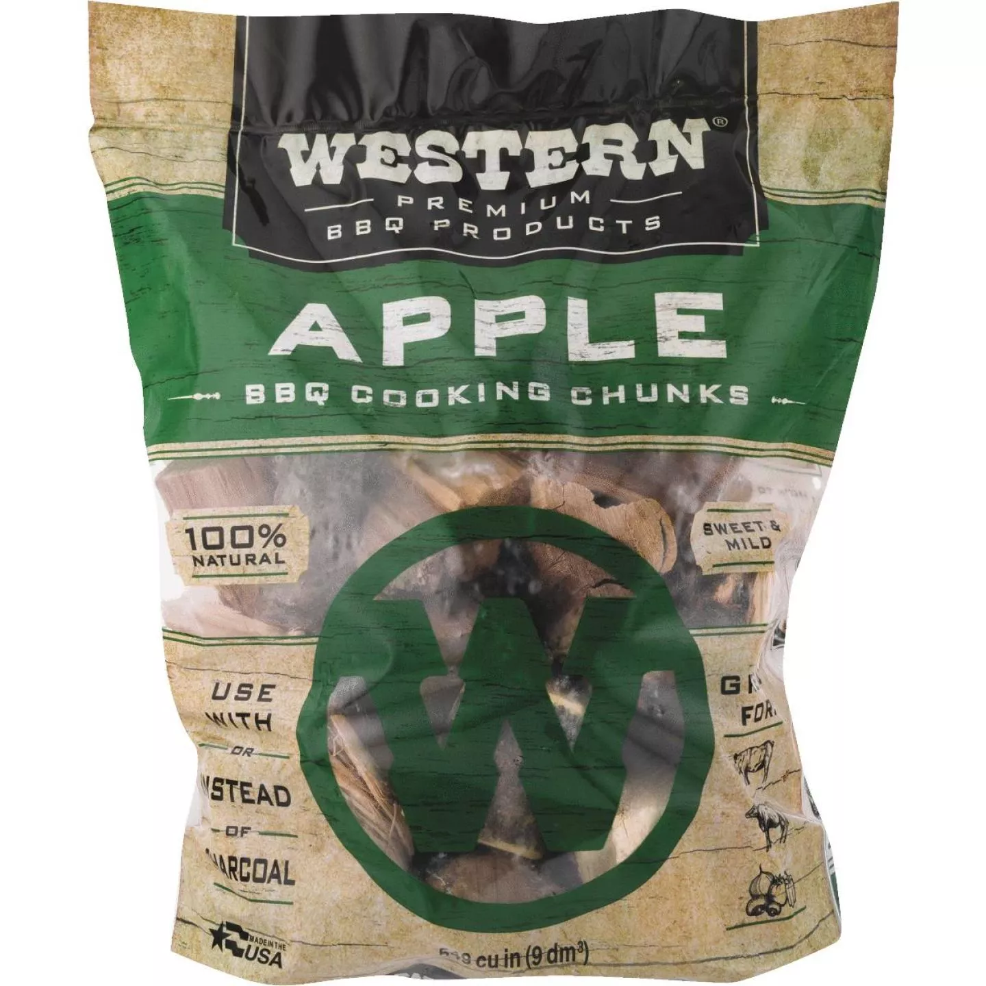 6 Lb. Apple Wood Smoking Chunks