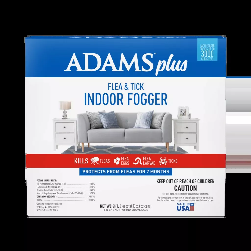Adams Plus Flea & Tick Indoor Fogger