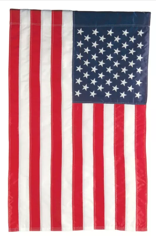 American Extra-Large Applique Estate Flag