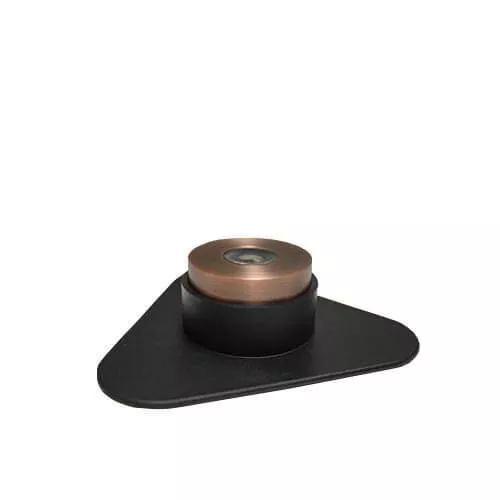 Anjon 1-Watt Bronze Puck Light with Transformer
