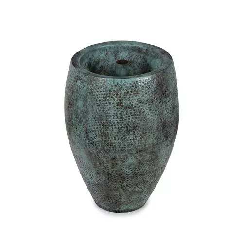 Atlantic Hammered Brass Aura Vases