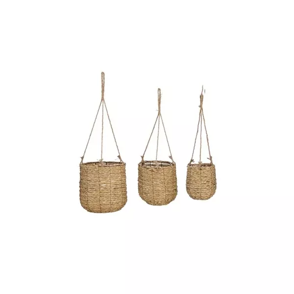 Avalon Hanging Basket Light Brown