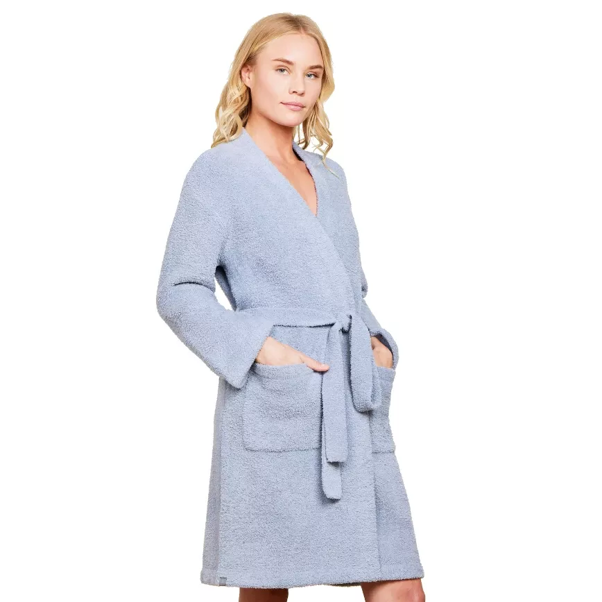 Barefoot Dreams CozyChic Solid Robe – Moonbeam