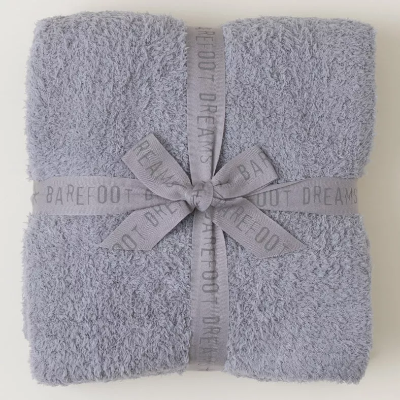 Barefoot Dreams CozyChic Throw – Dove Gray