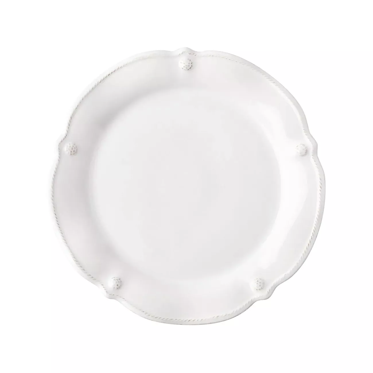 Berry & Thread Whitewash Flared Dessert/Salad Plate