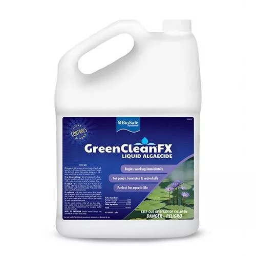 BioSafe GreenCleanFX Liquid Algaecide, 1 Gallon