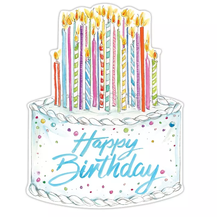 Birthday Cake Paper Placemats