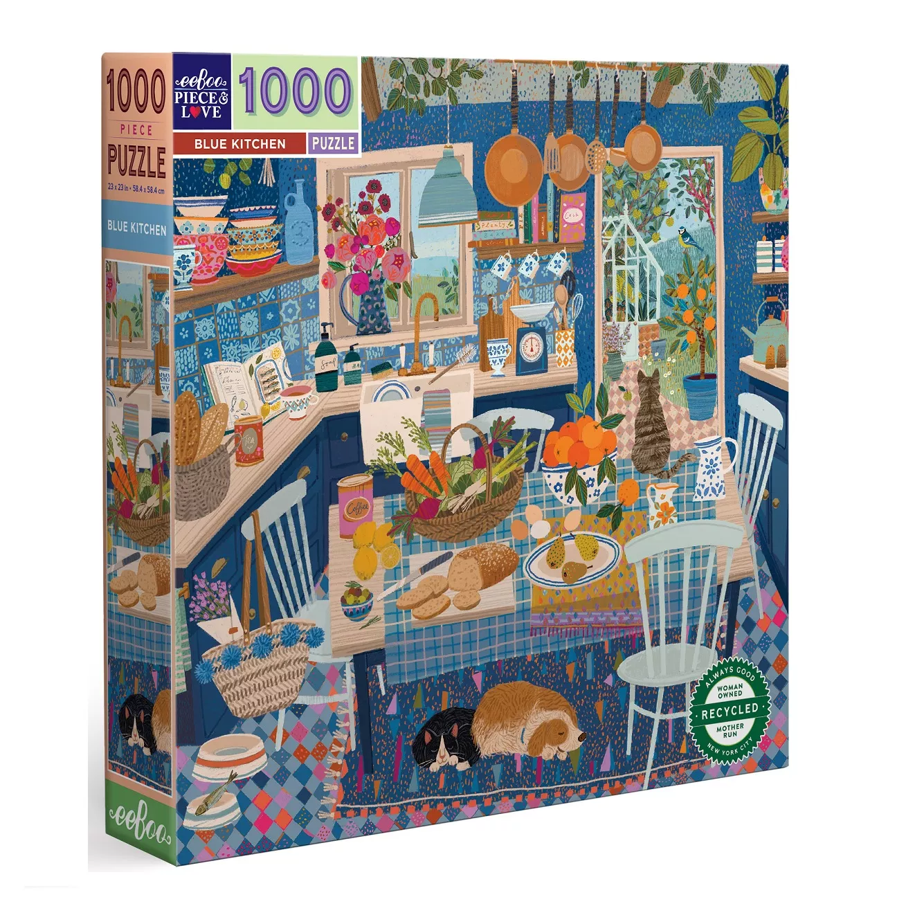 Blue Kitchen – 1000 Piece Jigsaw Puzzle