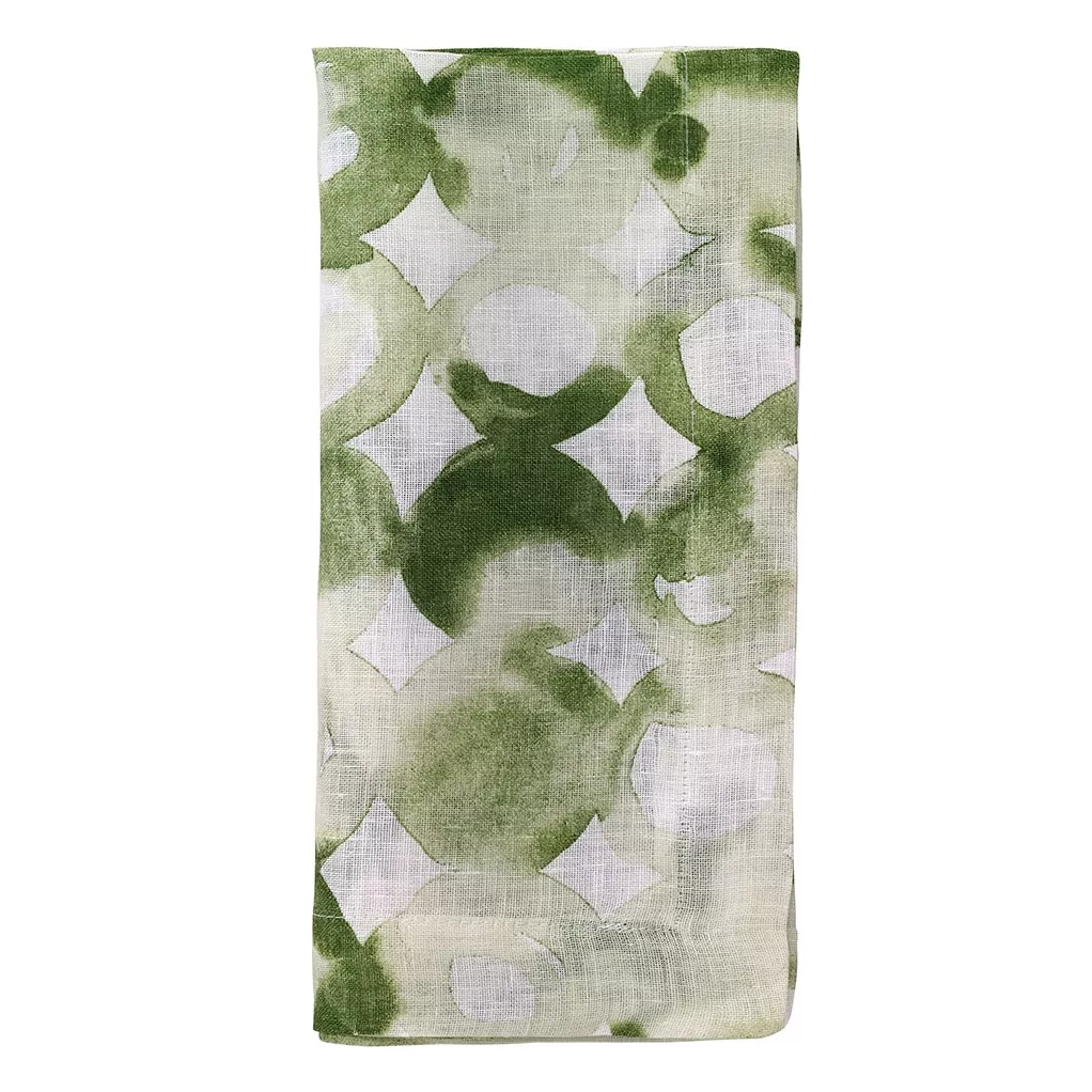Bodrum Watermark Napkin – Green