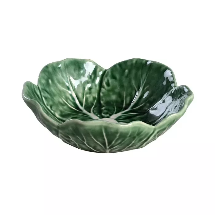 Bordallo Pinheiro Cabbage Bowl – Green