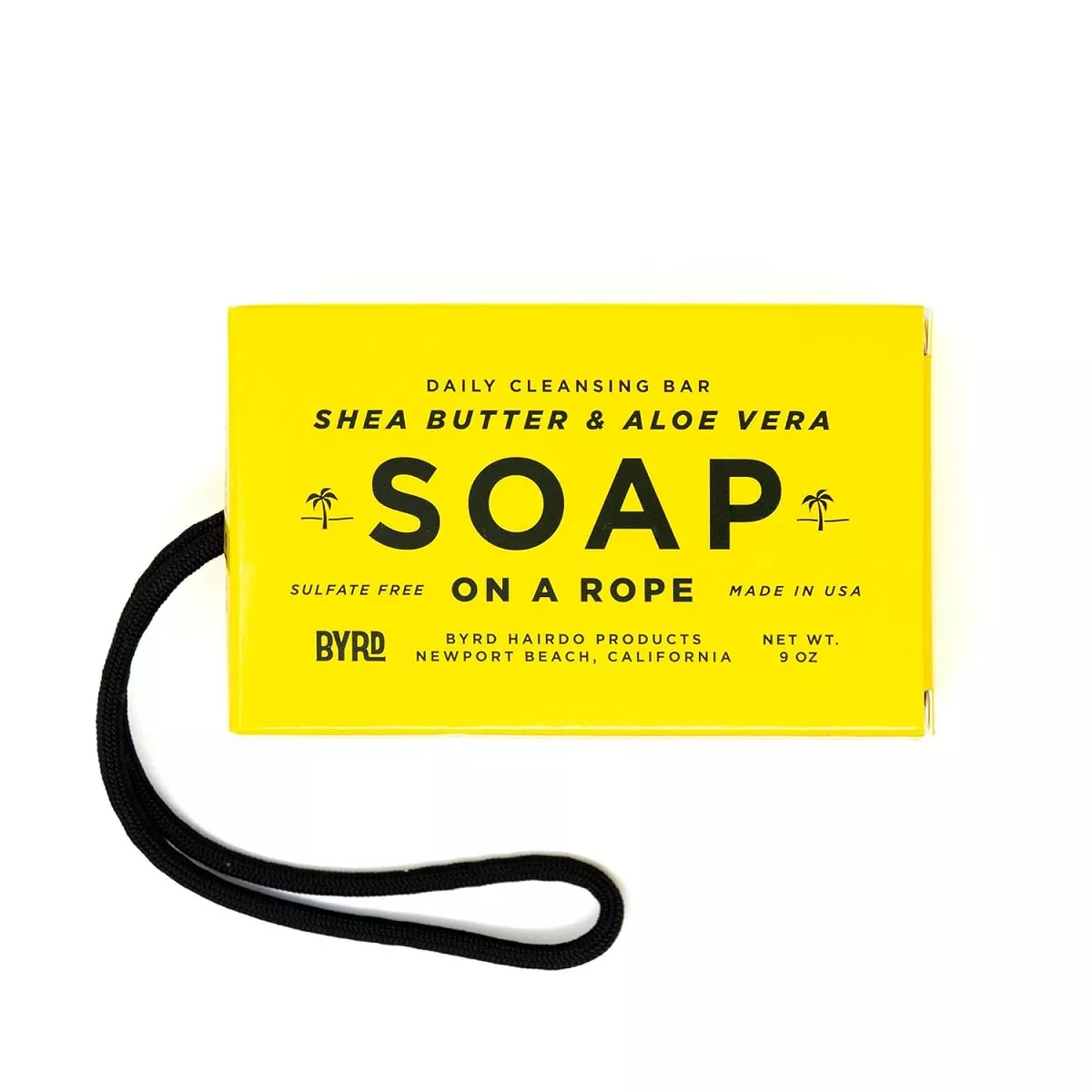 BYRD Hydrating Soap on a Rope, 9oz