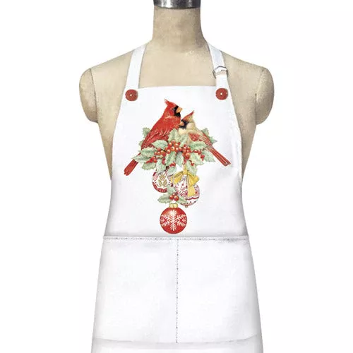Cardinal Ornaments Apron