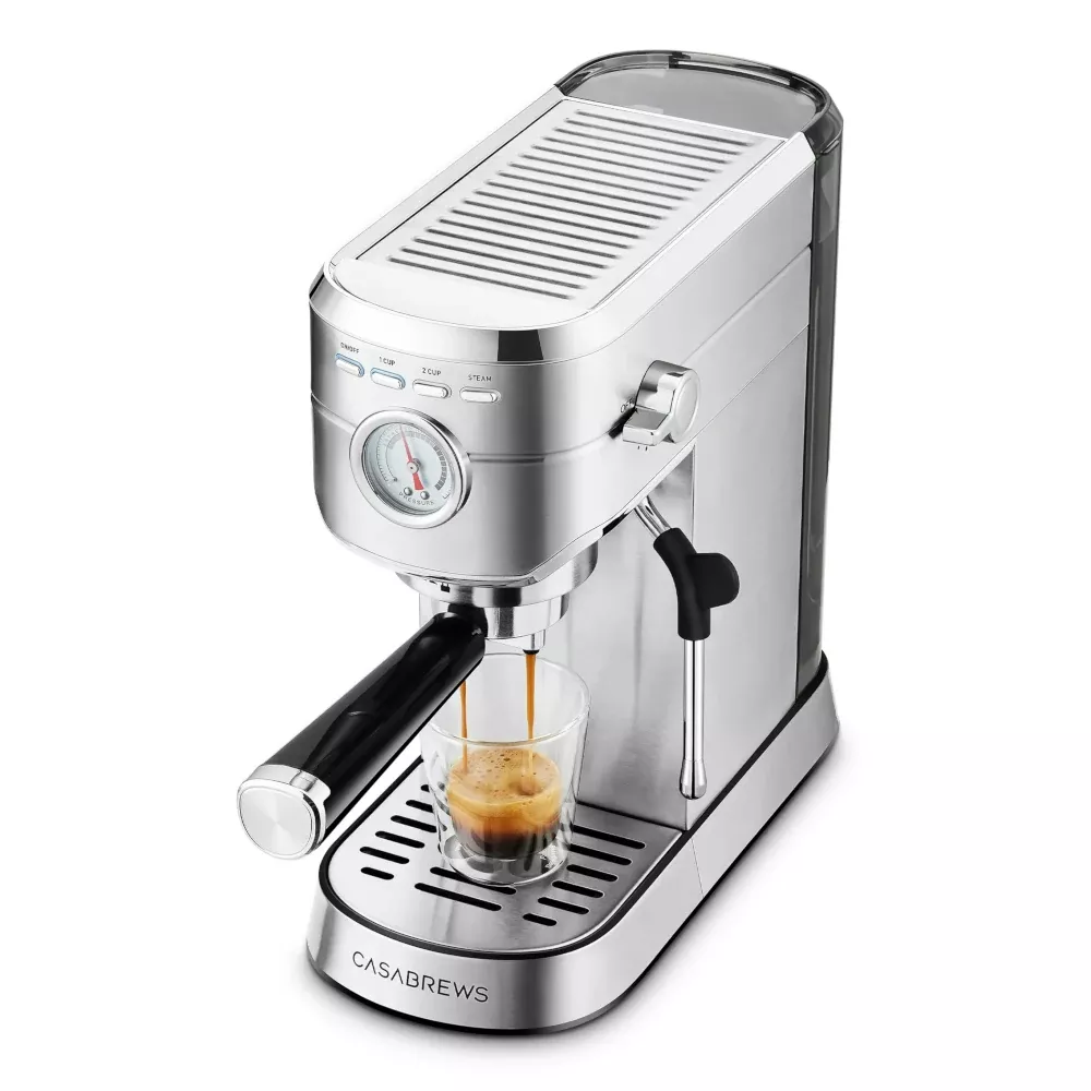 CasabrewsEspresso Machine – Stainless Steel