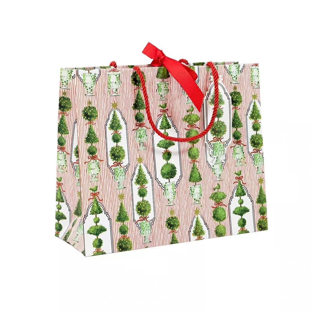 Caspari Eloise Red Gift Bag – Large