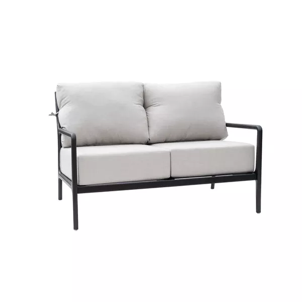 Cedar Loveseat with Cushions Raven
