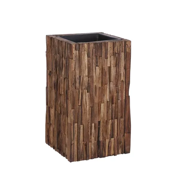 Conway Dark Brown Square Pot - x-large