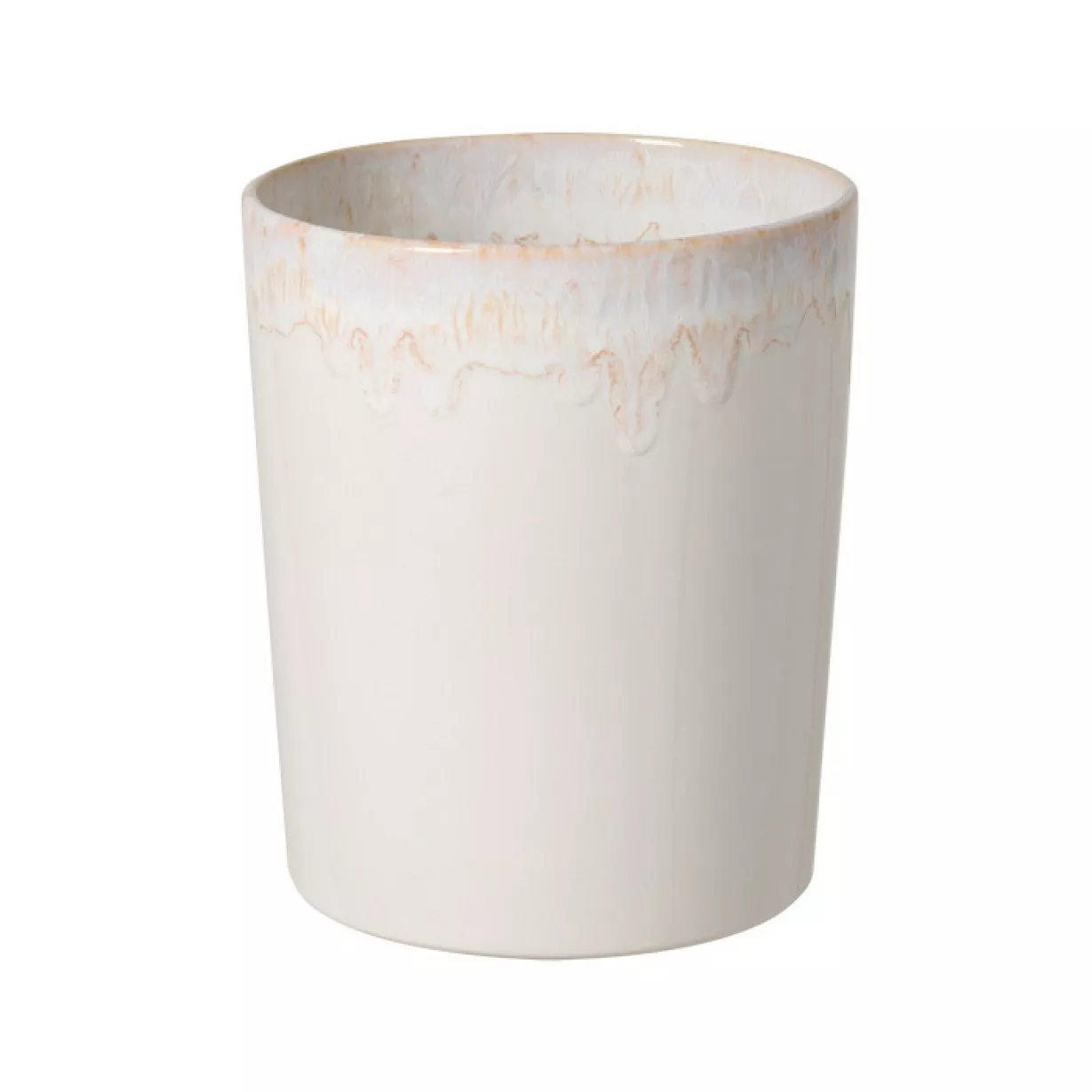 Costa Nova Taormina Waste Basket – Cloud White