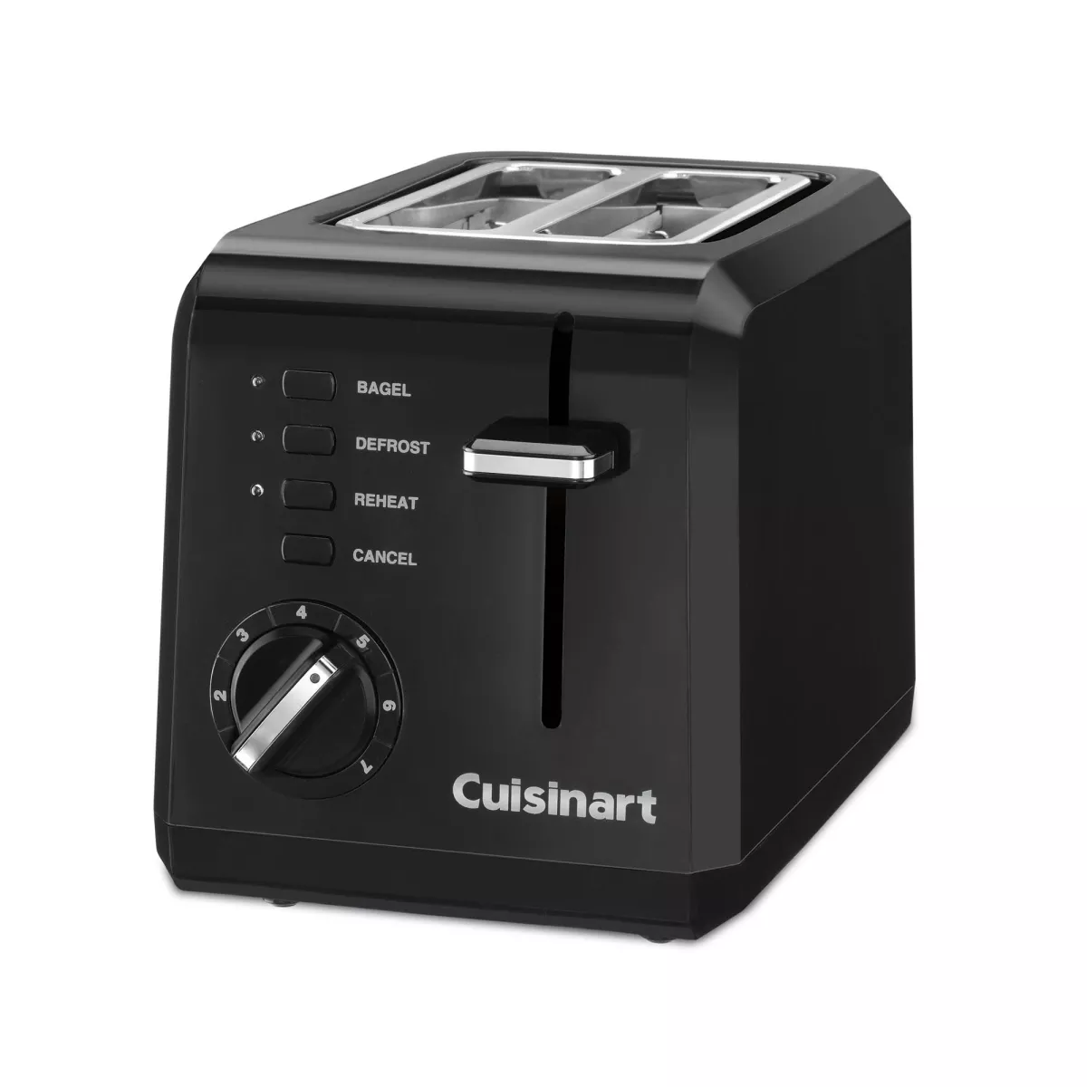 Cuisinart 2 Slice Compact Plastic Toaster – Black