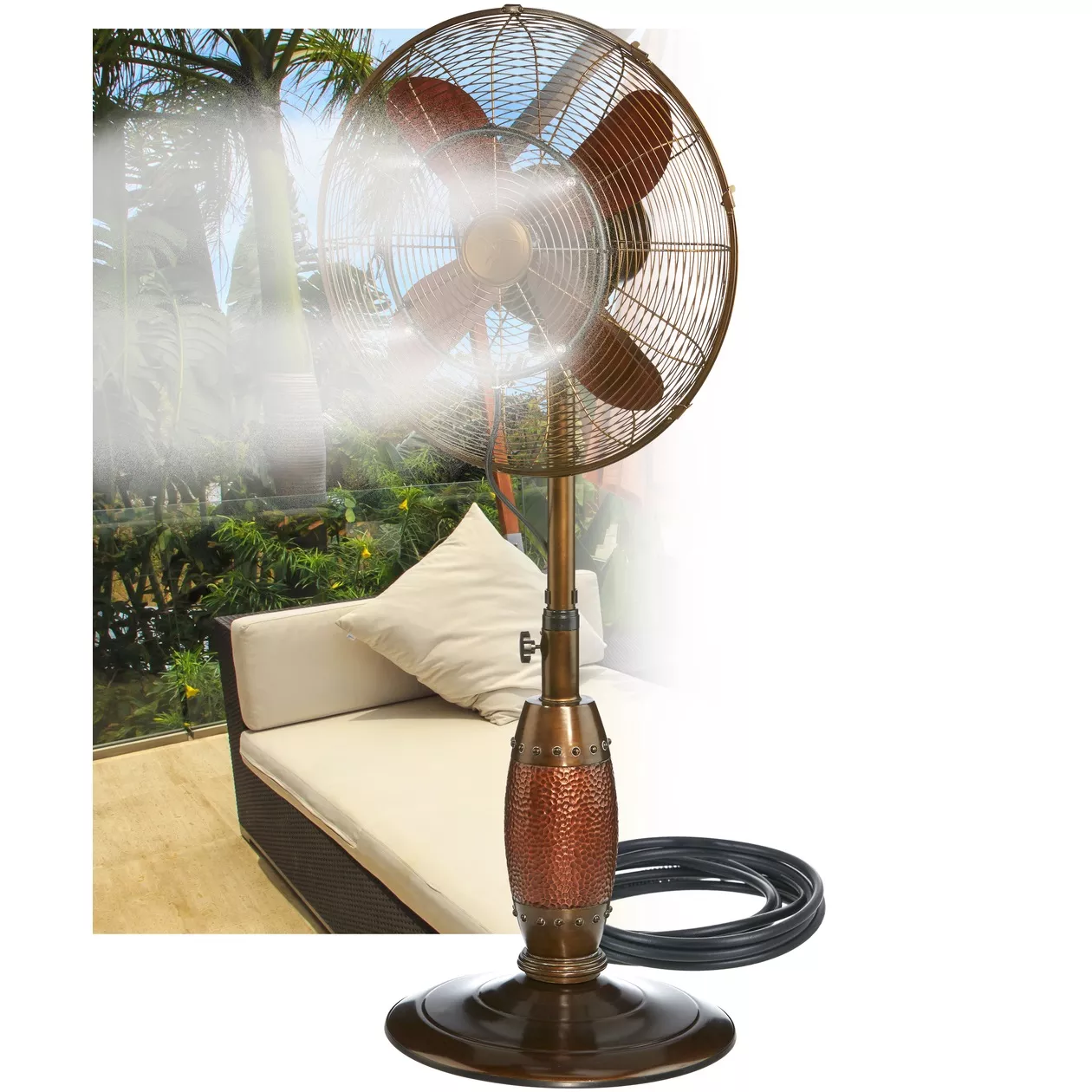 Deco Breeze Outdoor Fan Misting Kit