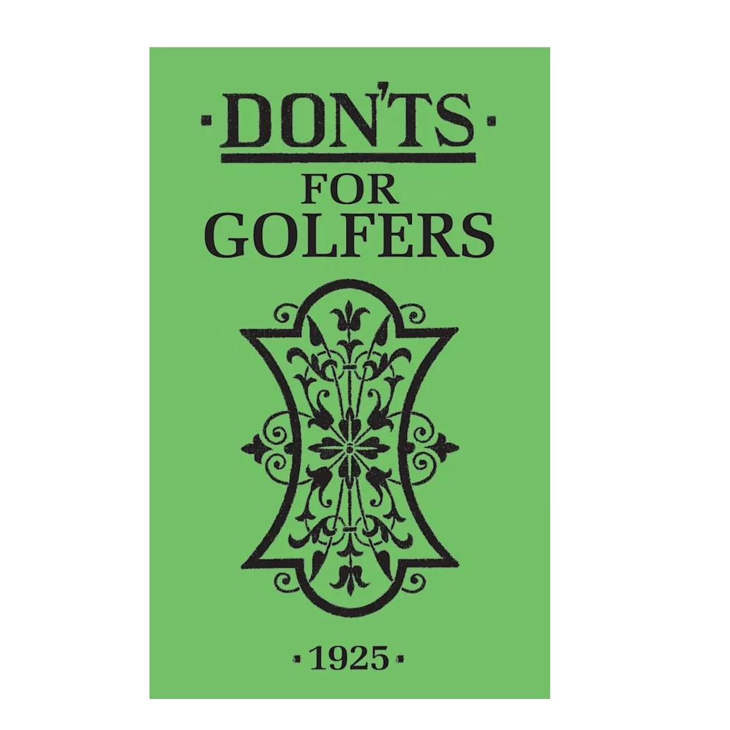 Don’ts for Golfers (Paperback)