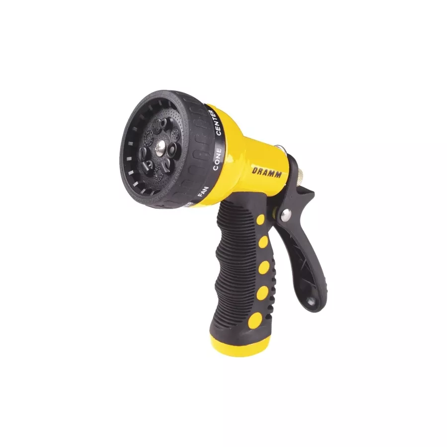 Dramm 9-Pattern Nozzle – Yellow
