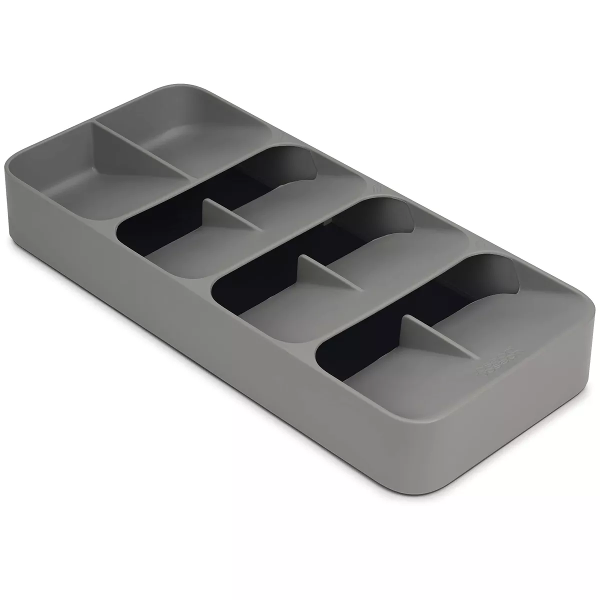 DrawerStore Large Gray Cutlery Organizer