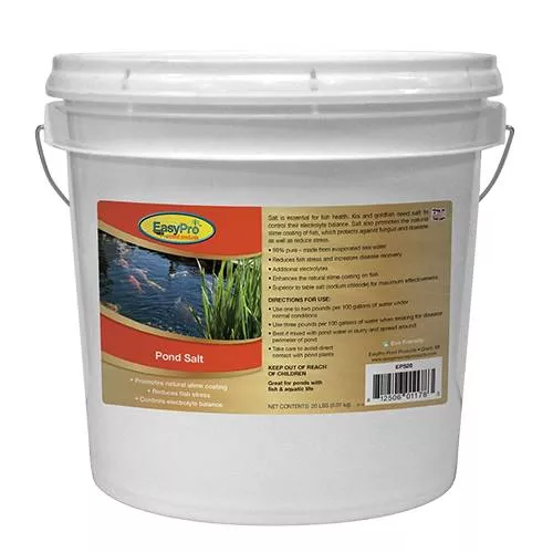 EasyPro Pond Salt, 20 lbs. pail