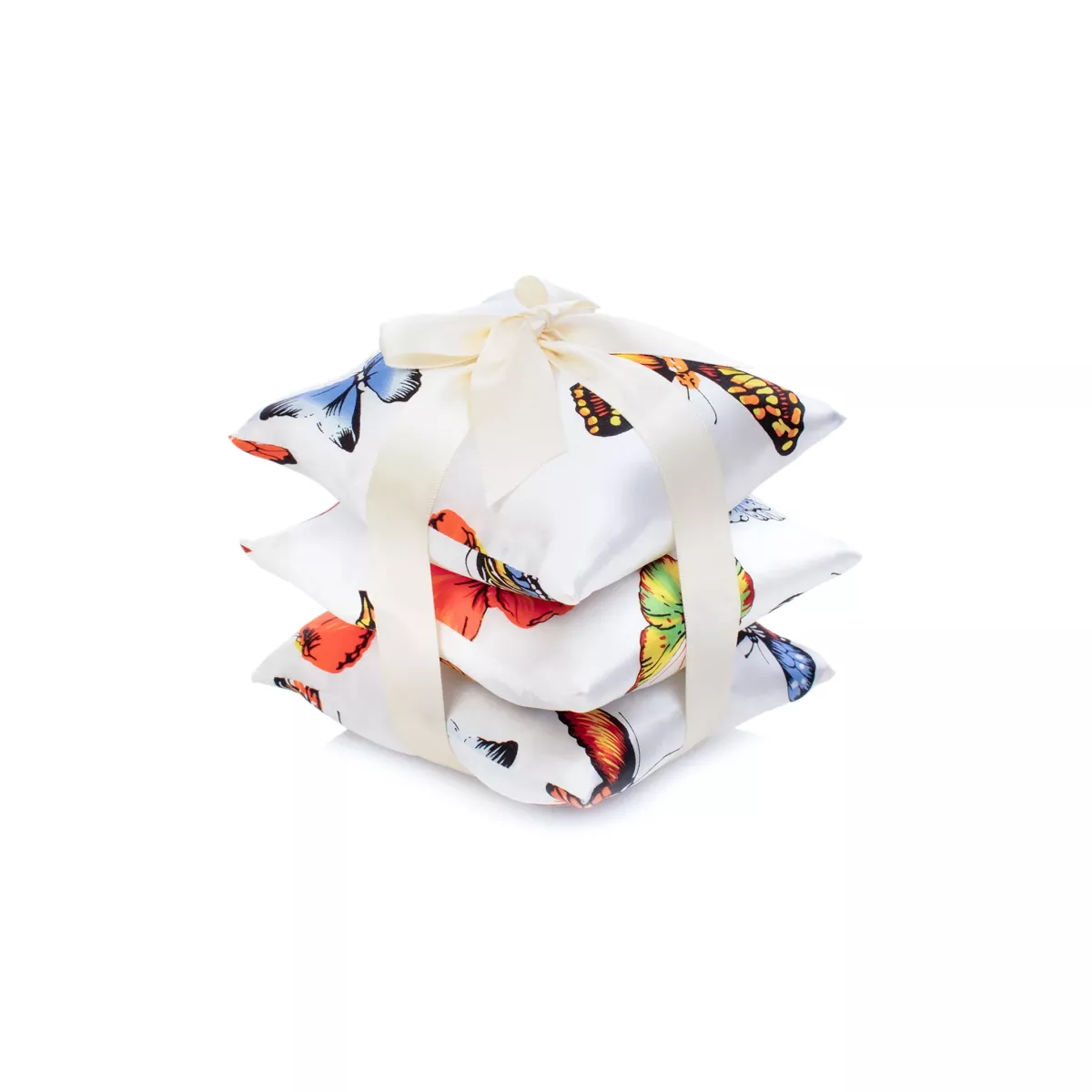 ElizabethW Butterfly Silk Sachet Set