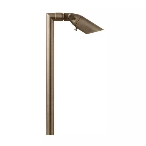 Encore Brass Area Light, Post Mounted BL-24, 3w LED