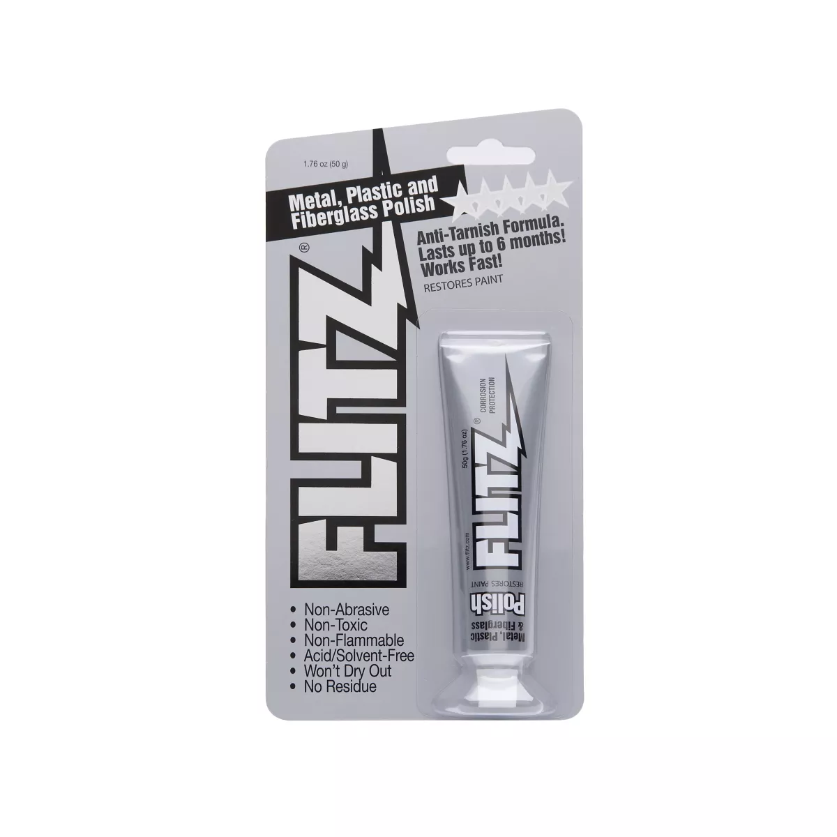 Flitz Metal, Plastic & Fiberglass Paste Polish – Small