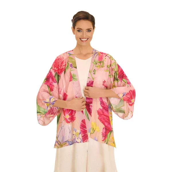 Floral Study Petal Kimono Jacket