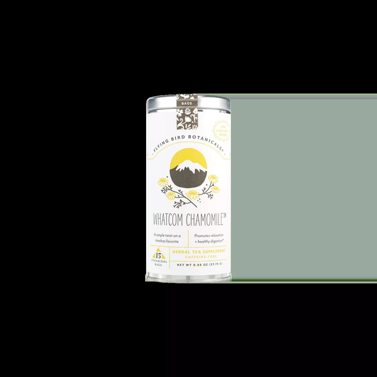 Flying Bird Botanicals Whatcom Chamomile Tea Bags