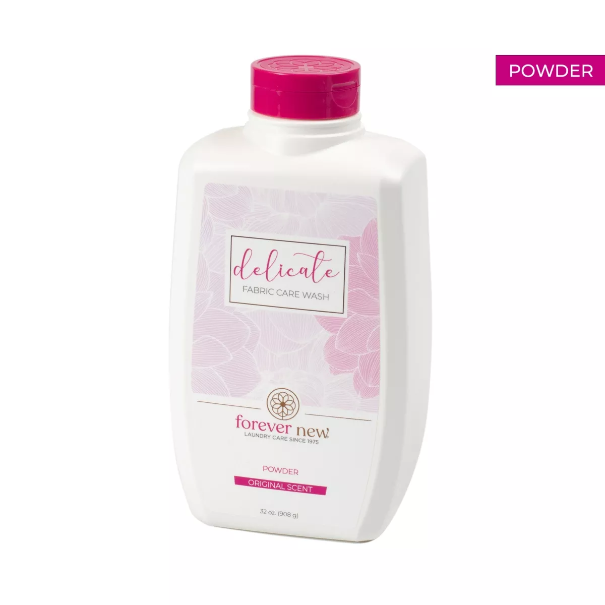 Forever New Delicate – Powder Original Scent Detergent 32oz