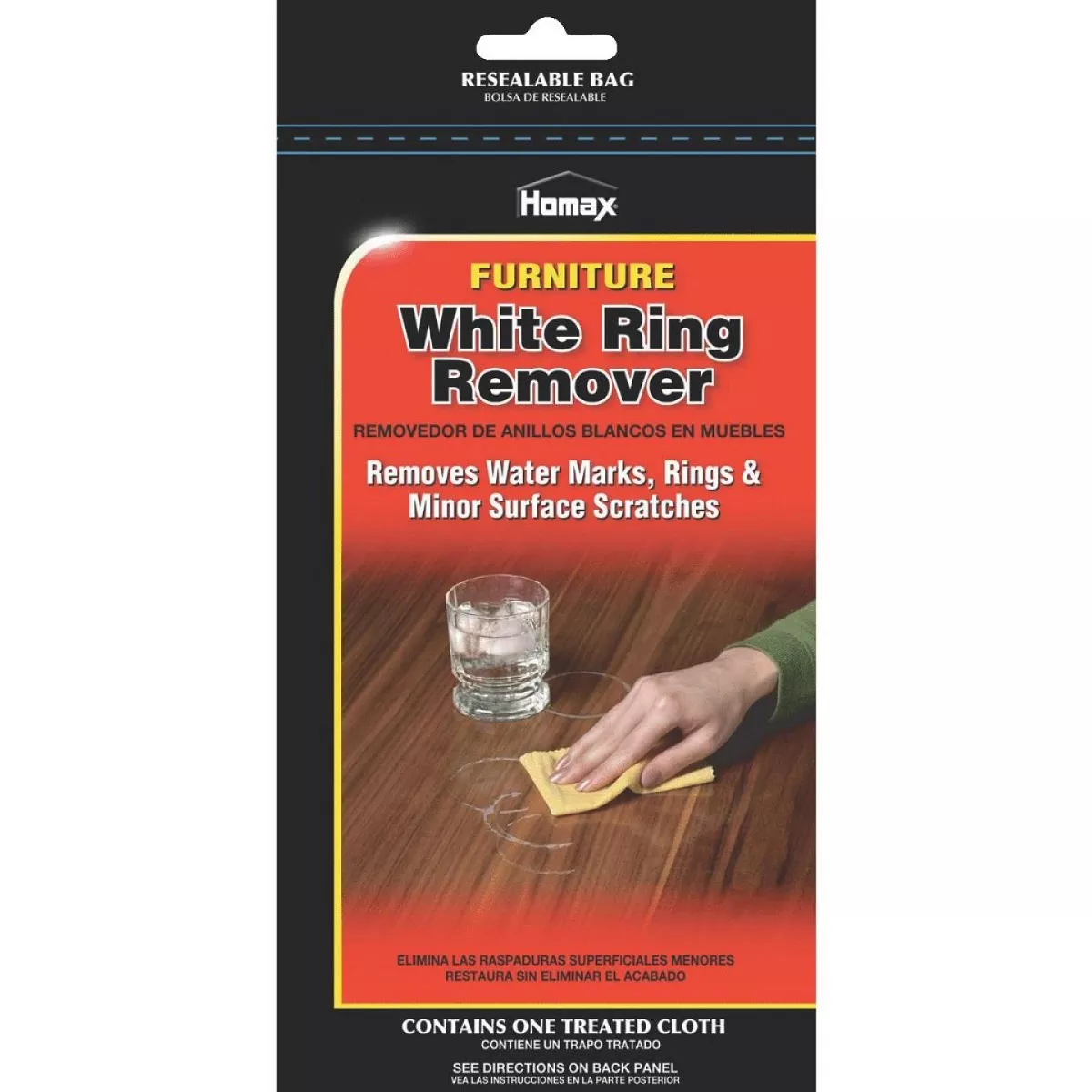Furniture White Ring Remover Cloth