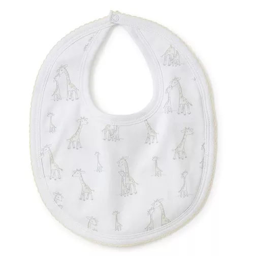 Giraffe Generations Print Bib