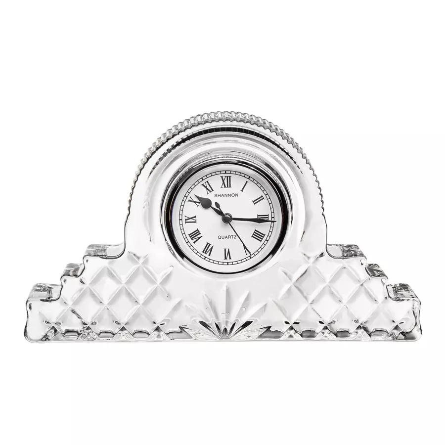 Godinger Dublin Crystal Mantle Clock