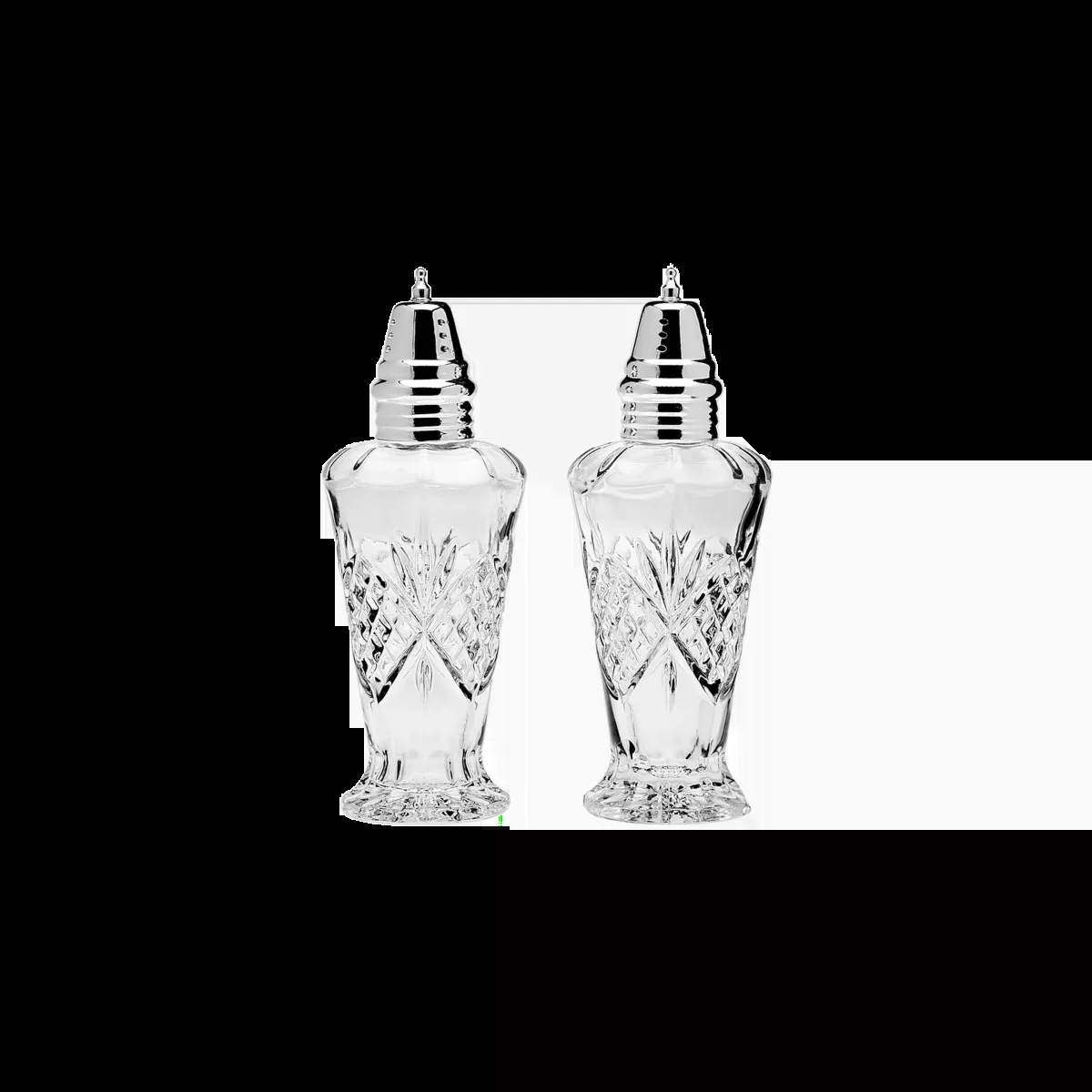 Godinger Dublin Crystal Salt & Pepper Shaker Set
