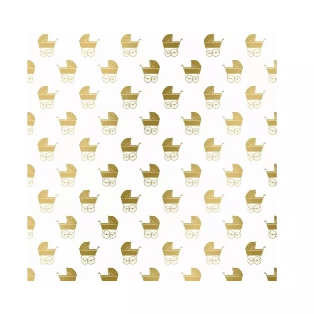 Golden Buggies 5 FT Gift Wrap Roll