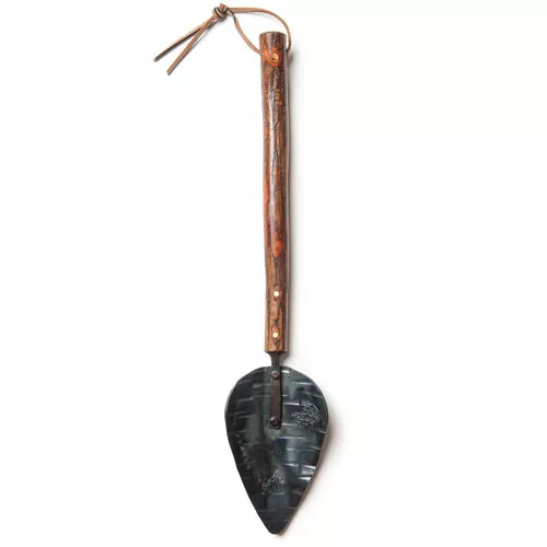 Hand Forged Long Handled Garden Trowel
