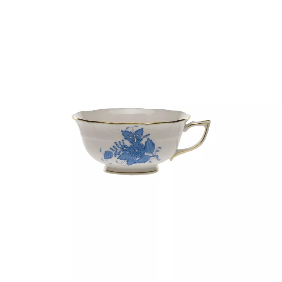 Herend Chinese Bouquet Blue Tea Cup
