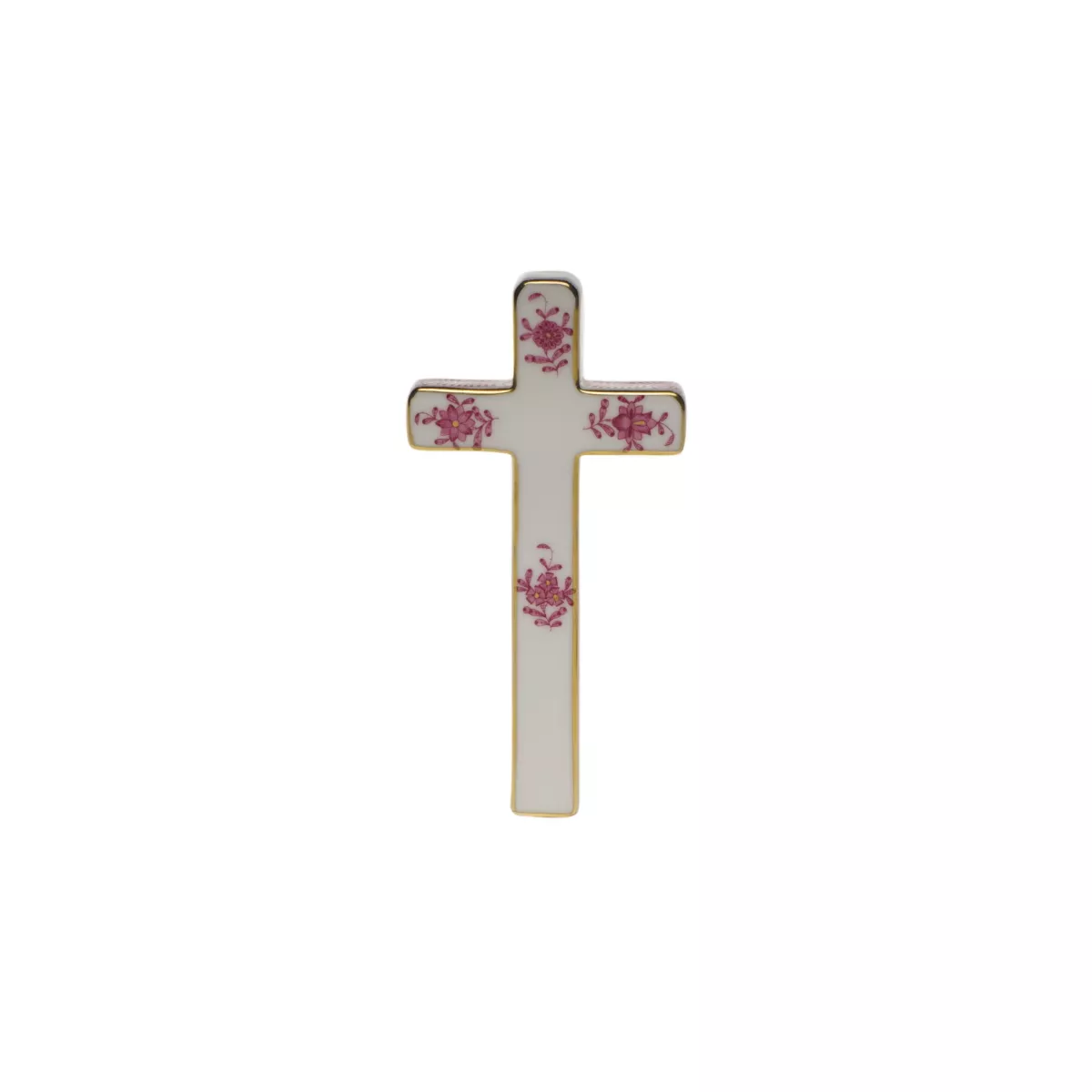 Herend Chinese Bouquet Raspberry Cross