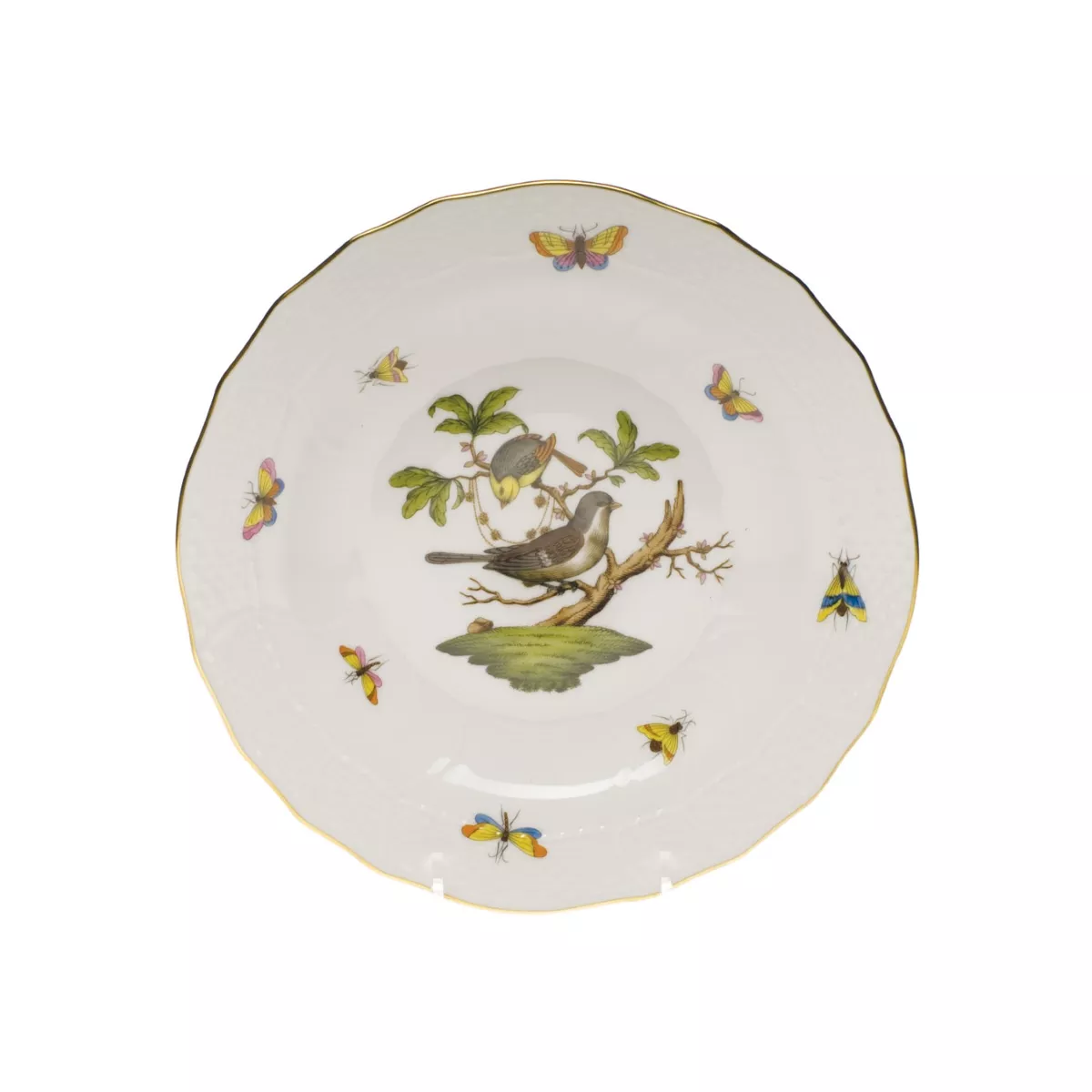Herend Rothschild Bird Dessert Plate