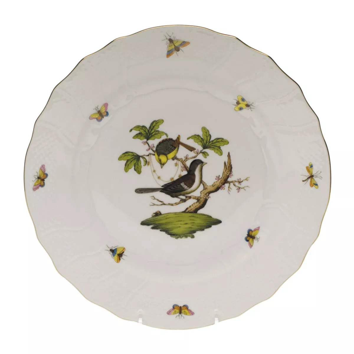 Herend Rothschild Bird Dinner Plate