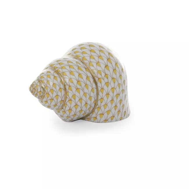 Herend Staircase Shell – Butterscotch