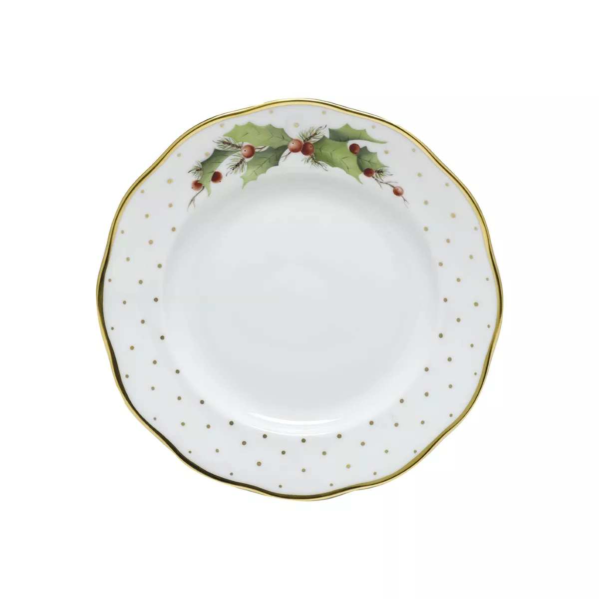 Herend Winter Shimmer Dessert Plate